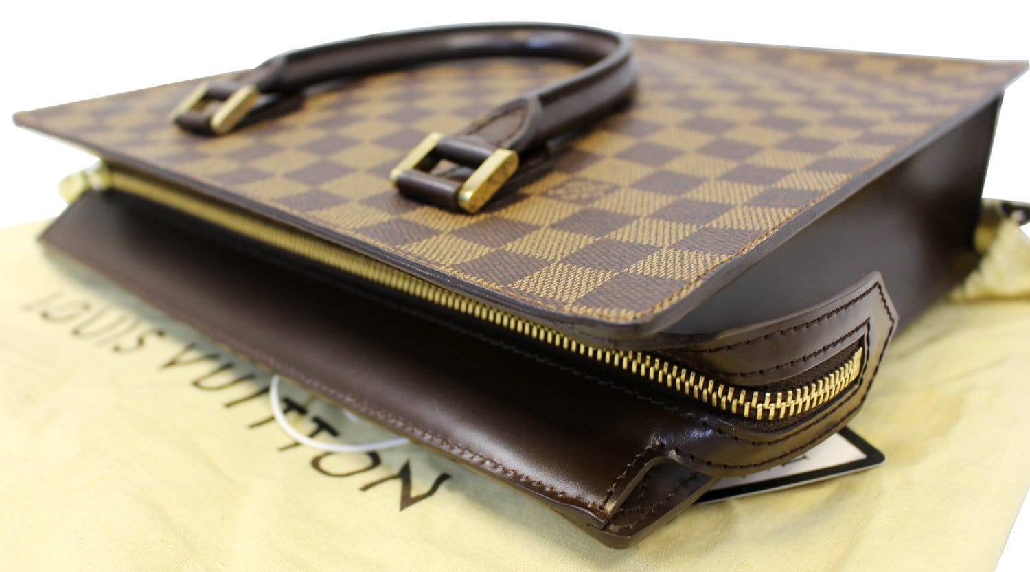 Louis Vuitton Damier Ebene Sac Plat Handbag – Italy Station