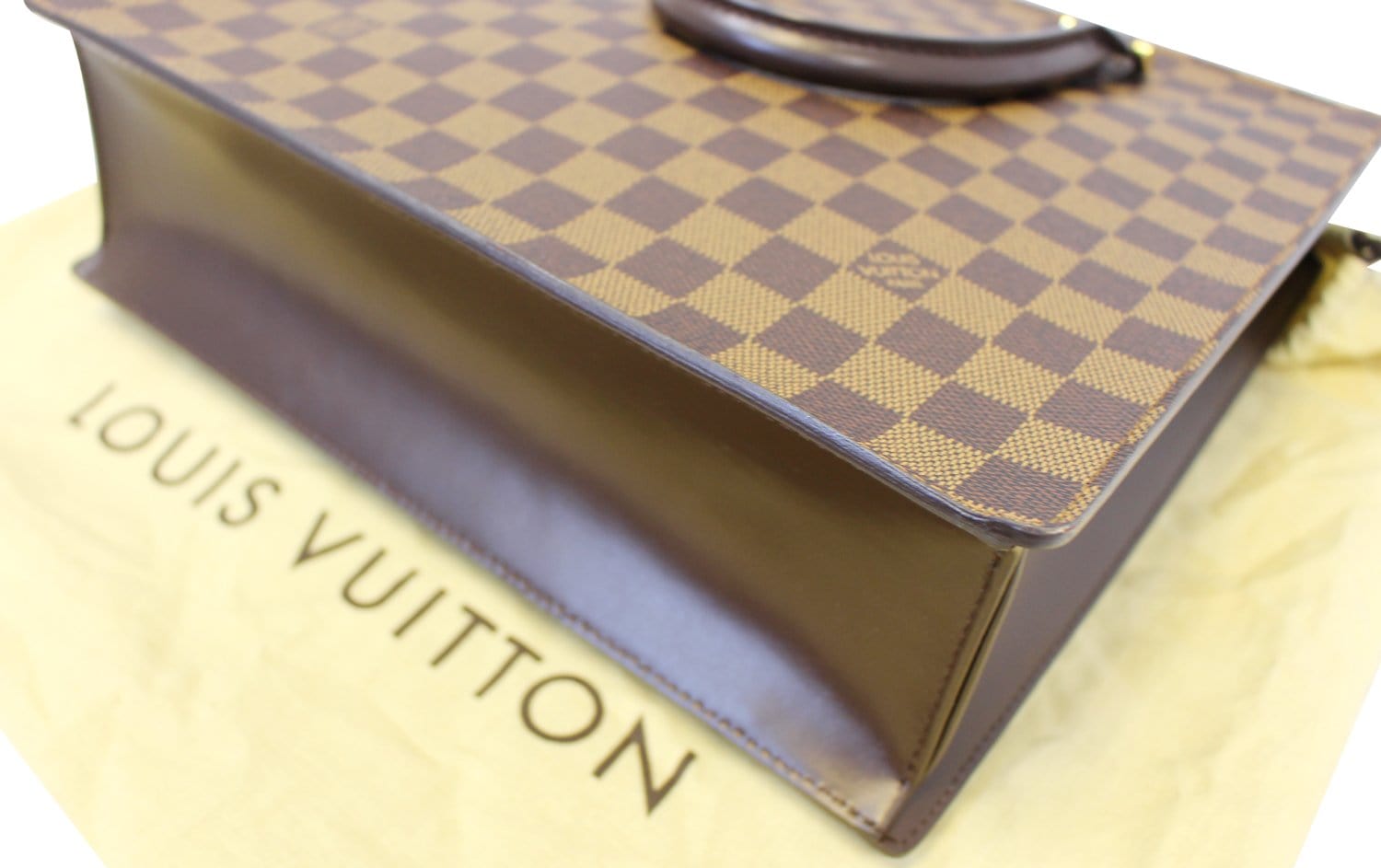 Louis Vuitton Damier Ebene Venice Sac Plat PM Tote