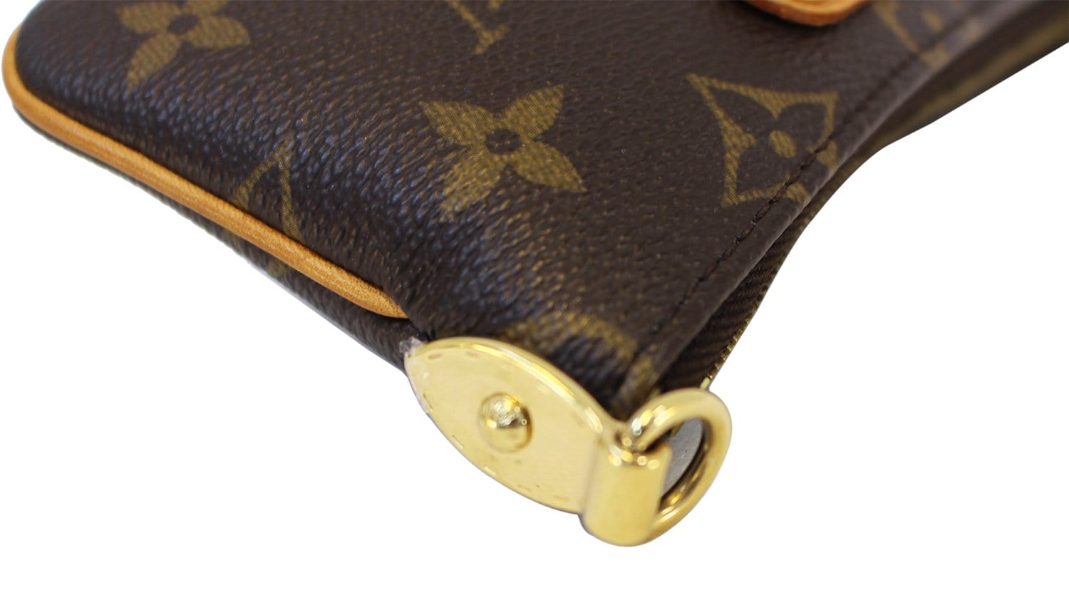Louis Vuitton Monogram Mink Milla Pochette Vision Gold 2009 Brown Fur  ref.913471 - Joli Closet