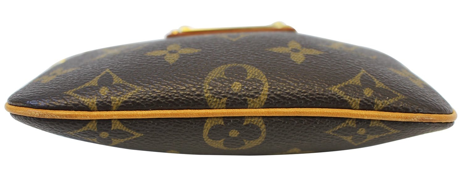 Louis Vuitton Monogram Mink Milla Pochette Vision Gold Hardware, 2009 (Very Good), Brown Womens Handbag