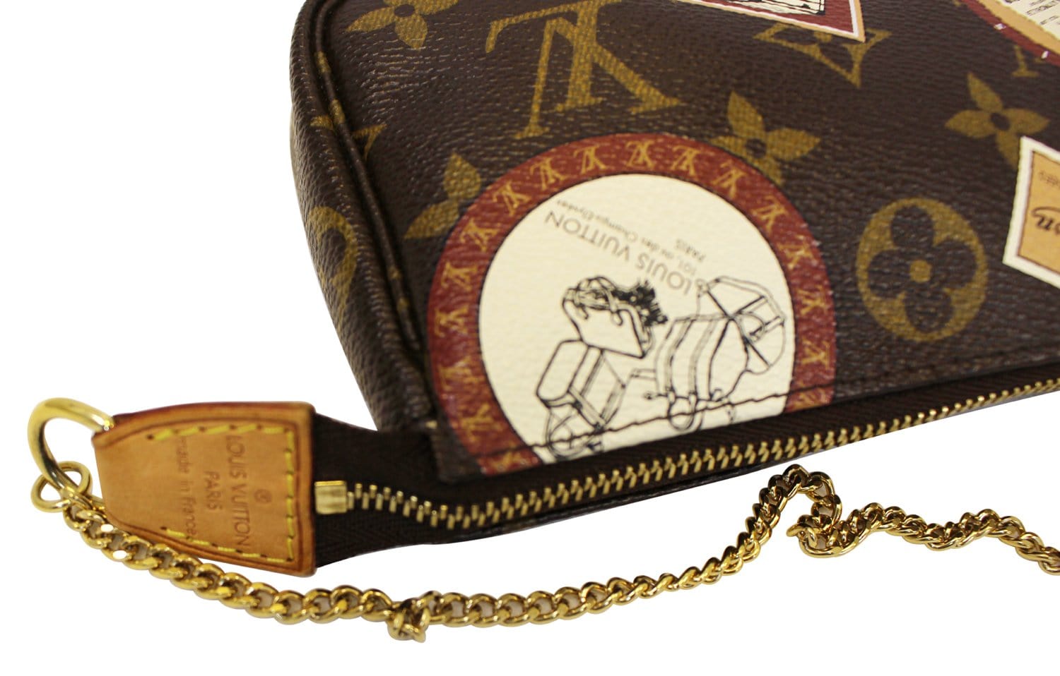 LOUIS VUITTON Monogram Pochette Accessoires Pouch Bag - AWL1796