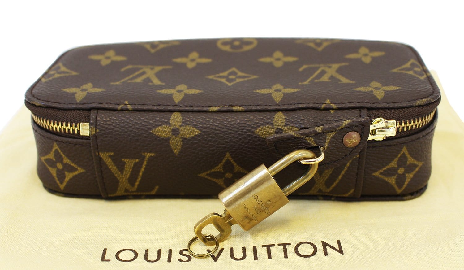 LOUIS VUITTON Monogram Poche Monte Carlo Jewelry Accessary Case 17