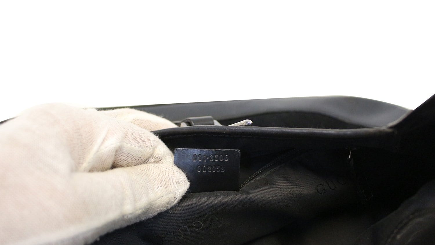 Hobo handbag Gucci Black in Suede - 36181607