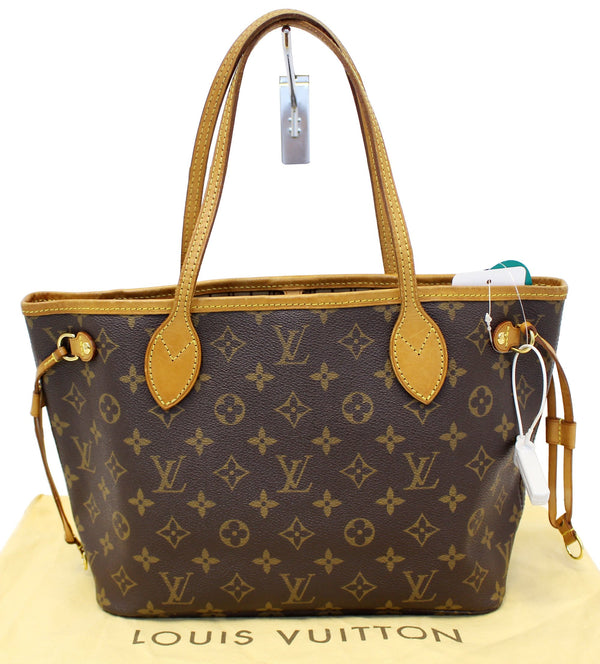 LOUIS VUITTON Monogram Canvas Neverfull PM Tote Shoulder Bag