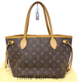 LOUIS VUITTON Monogram Canvas Neverfull PM Tote Shoulder Bag