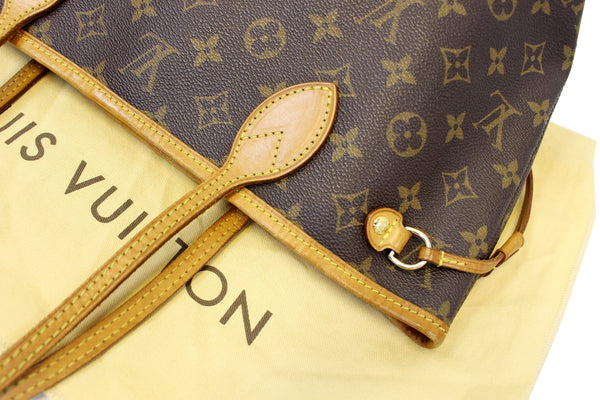 LOUIS VUITTON Monogram Canvas Neverfull PM Tote Shoulder Bag