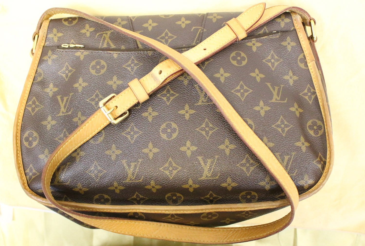 Louis Vuitton Messenger Bag Menilmontant Mm Monogram Crossbody Shoulder  Auction