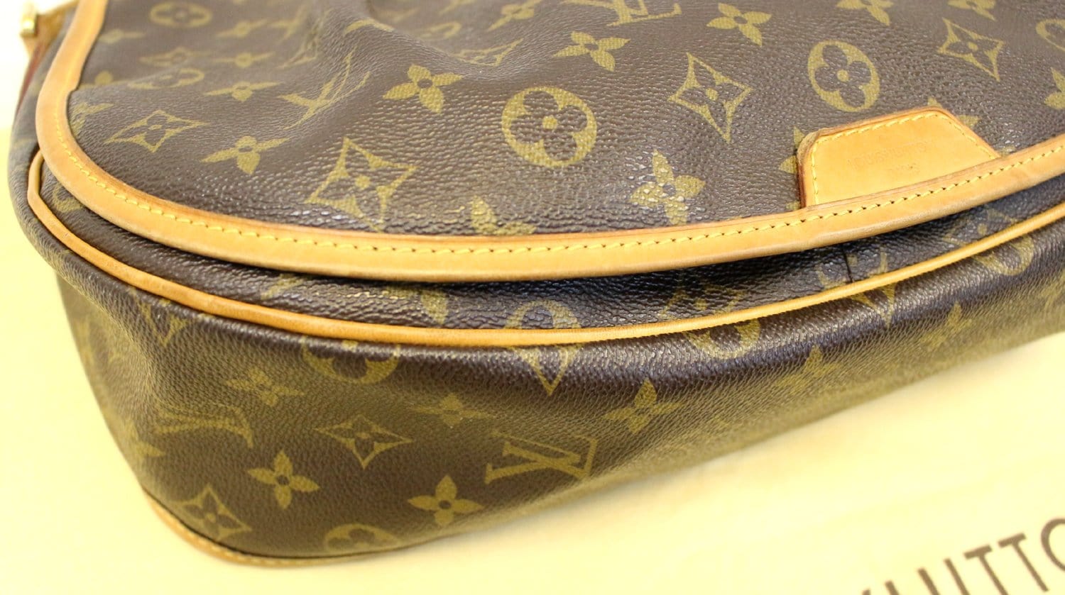Louis Vuitton Menilmontant Messenger Bag MM Brown Canvas for sale online