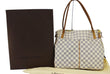 LOUIS VUITTON Damier Azur Figheri GM Shoulder Bag