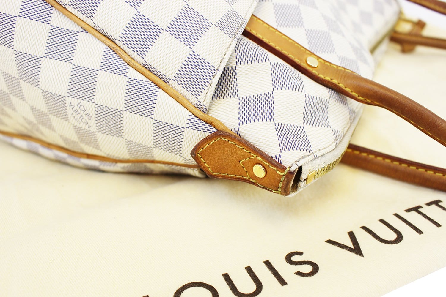 Louis Vuitton Figheri GM Damier Azur N41175 with original receipt