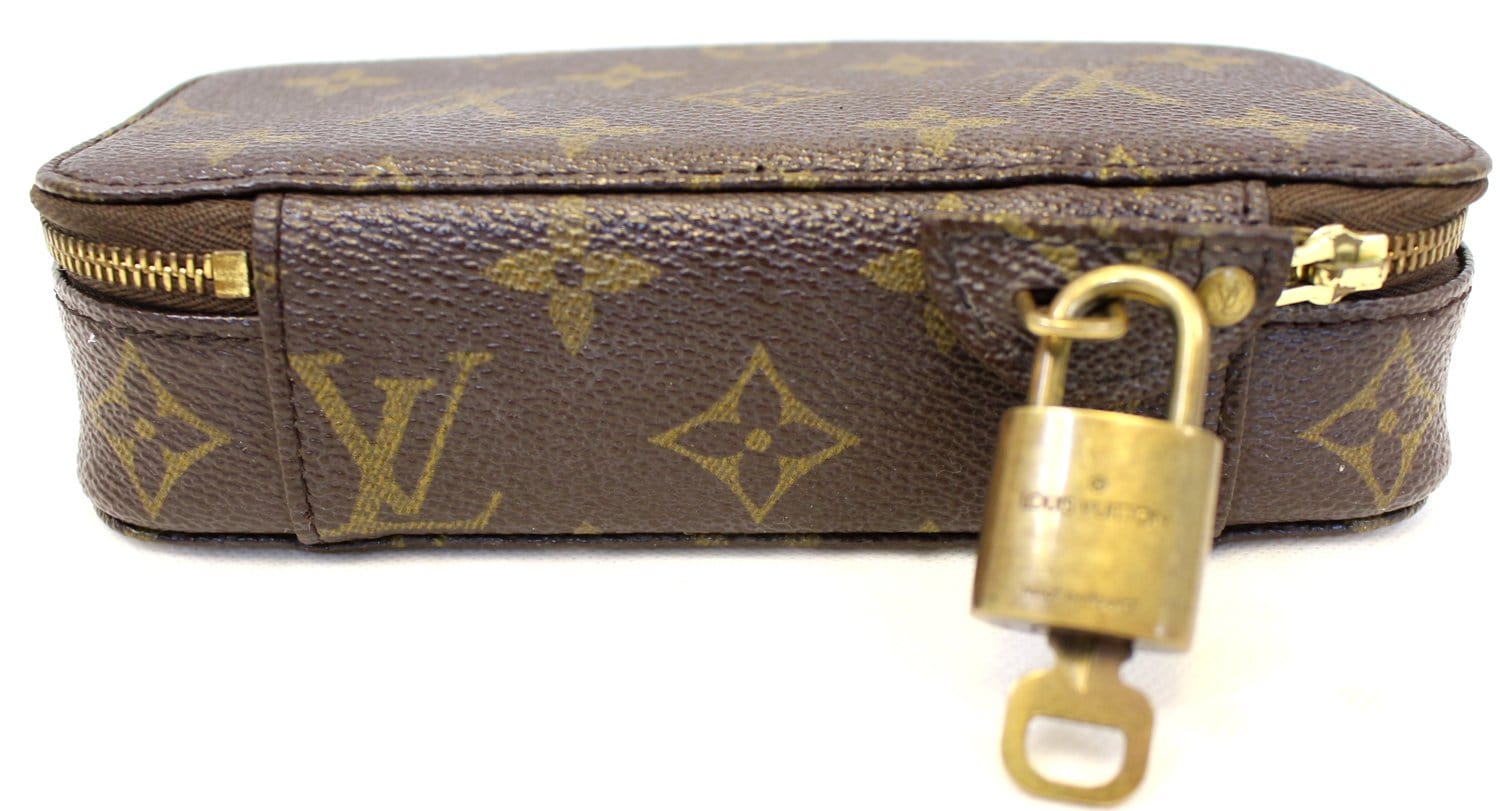 Lot - Louis Vuitton Mono Monte Carlo 22 Jewelry Case