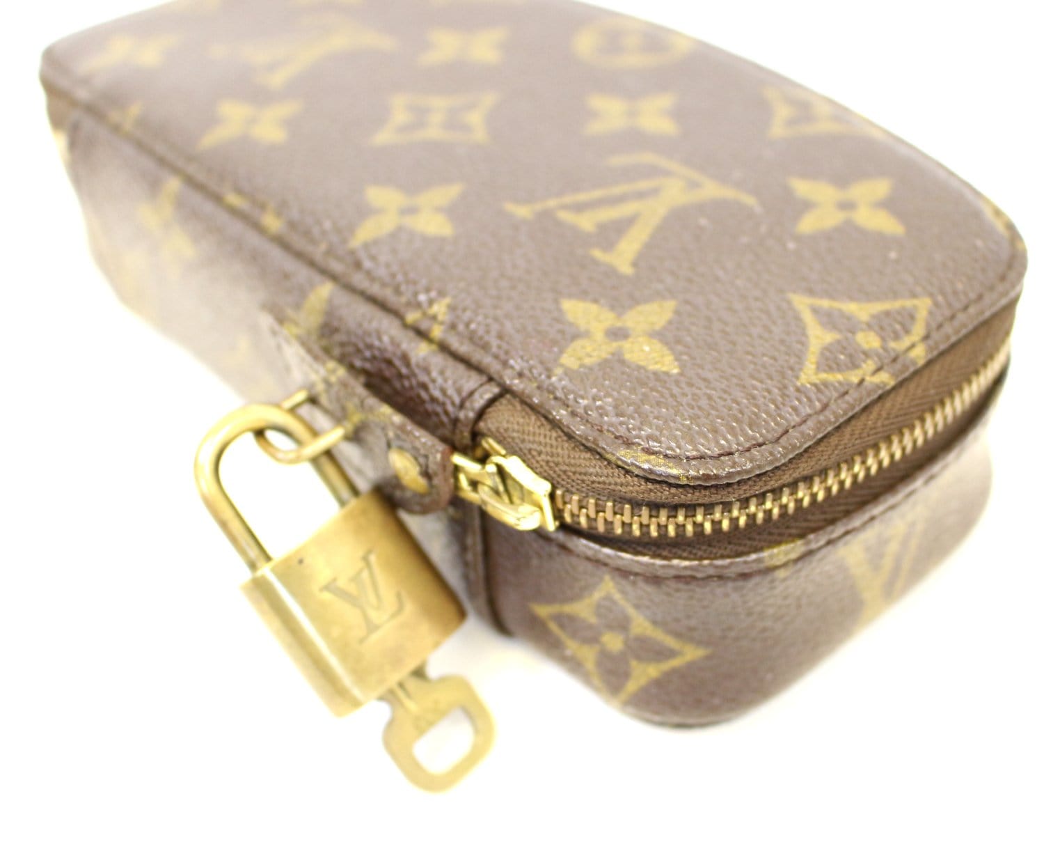 LV Monte Carlo Monogram Jewelry pouch, Luxury, Bags & Wallets on Carousell
