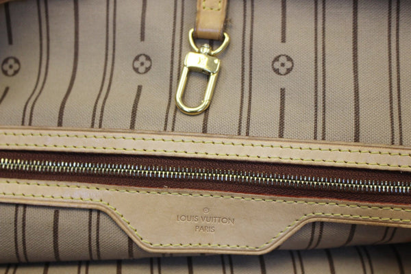Louis Vuitton Delightful MM Monogram Tote Shoulder Bag - lv logo