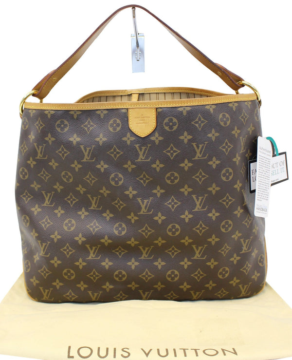 LOUIS VUITTON Monogram Canvas Delightful MM Tote Shoulder Bag