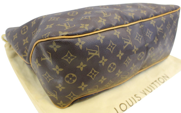 Louis Vuitton Delightful MM Monogram Tote Shoulder Bag- back view