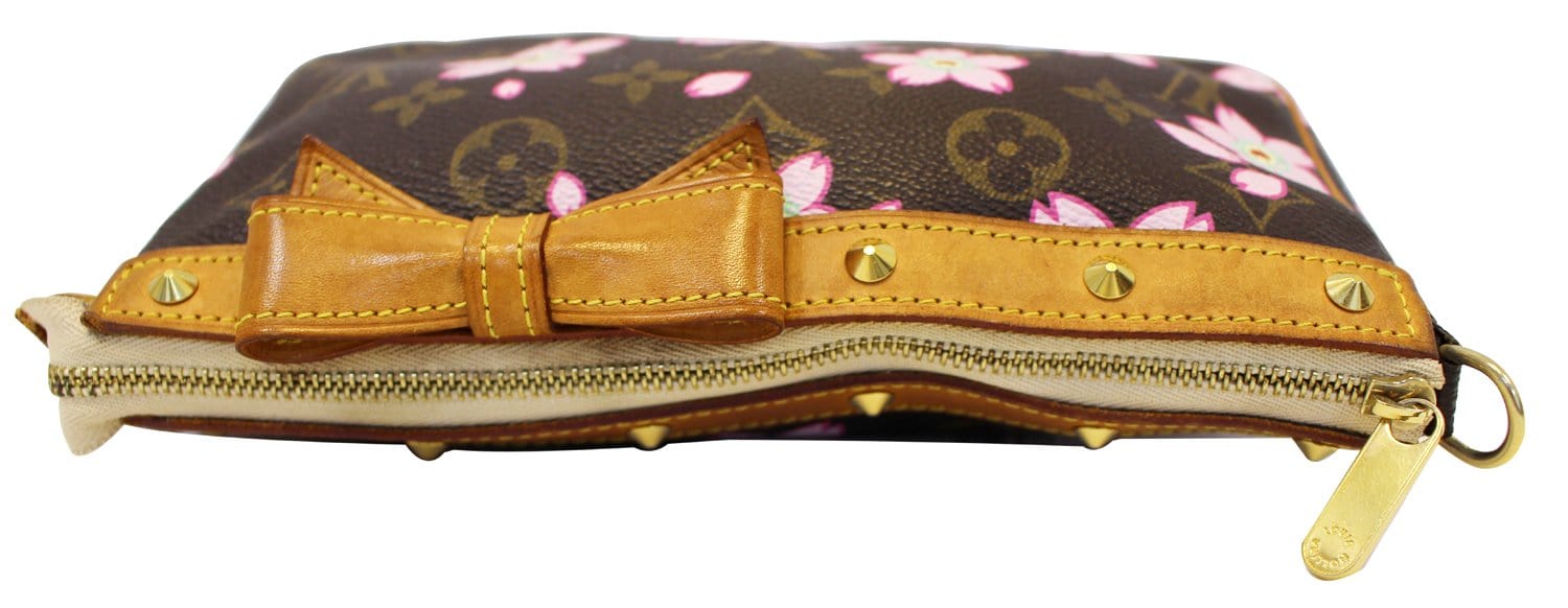 Louis Vuitton Cherry Blossom Key Pouch - Brown Wallets, Accessories -  LOU124725