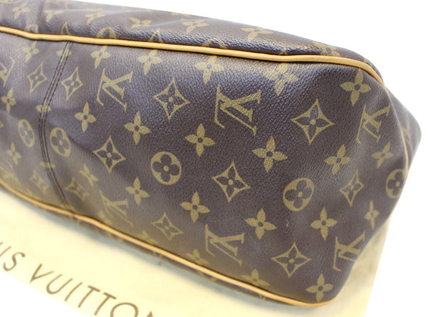 Louis Vuitton Delightful MM Monogram Tote Shoulder Bag - corner