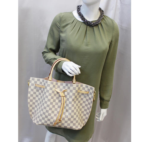 LOUIS VUITTON Girolata Damier Azur Shoulder Bag-US