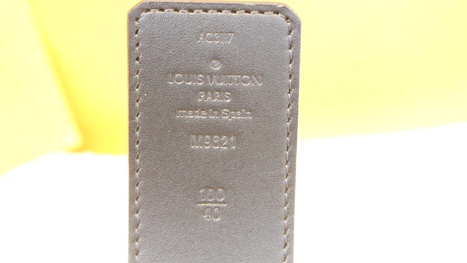 Louis Vuitton Monogram Initiales 40mm Belt – Chicago Pawners