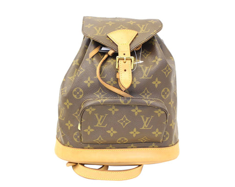 LOUIS VUITTON Monogram Canvas Montsouris MM Backpack Bag
