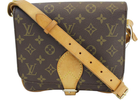 LOUIS VUITTON Monogram Canvas Cartouchiere MM Messenger Bag