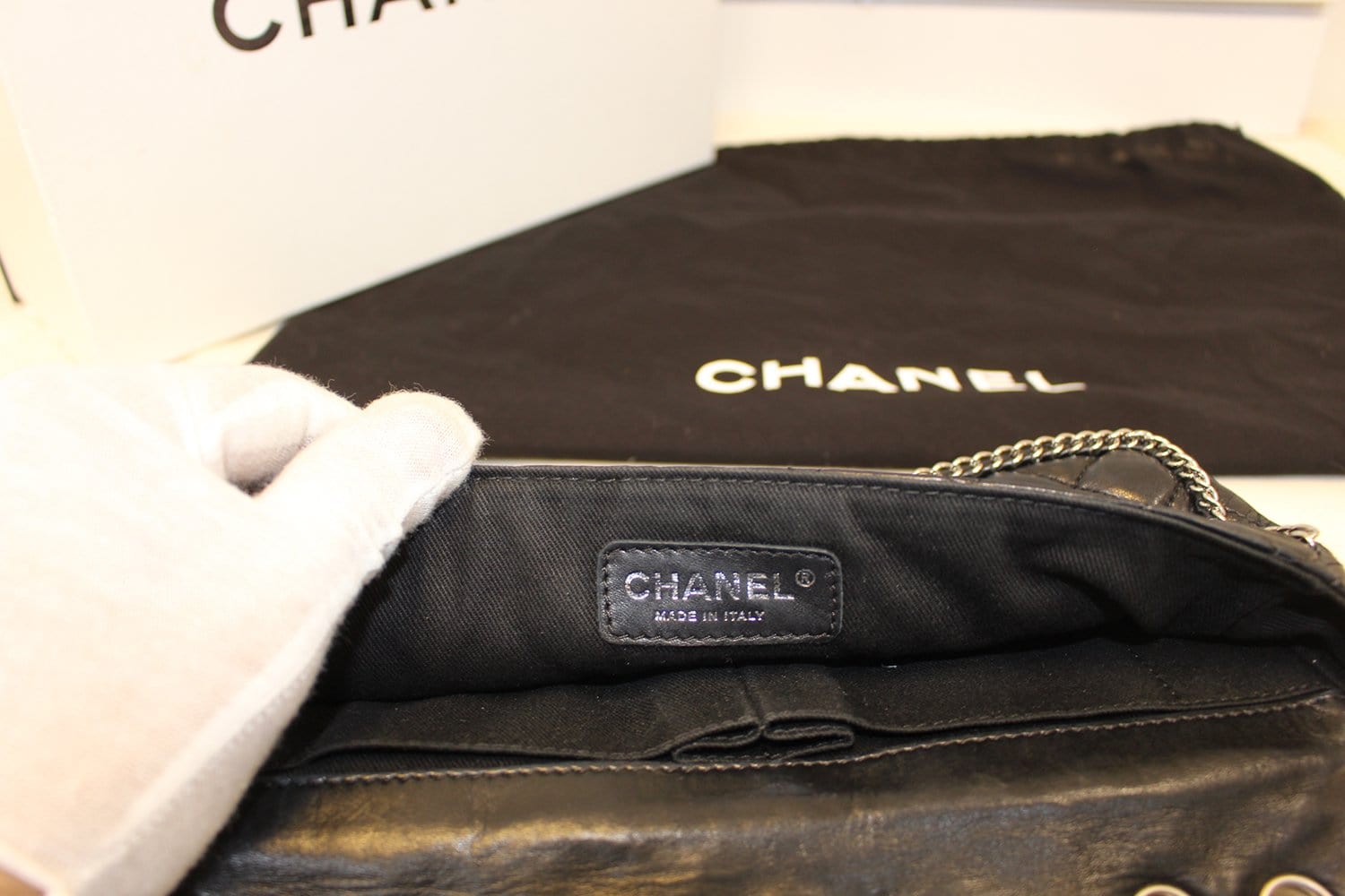 Chanel // Black Quilted Leather Crossbody Uniform Bag – VSP Consignment