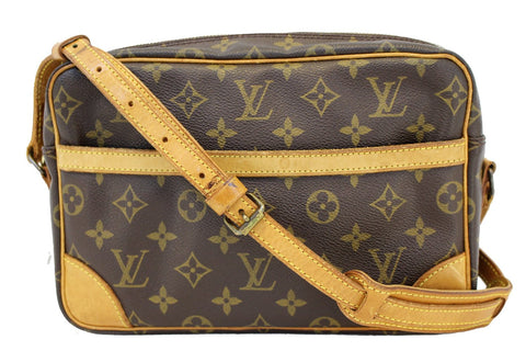 LOUIS VUITTON Monogram Canvas Trocadero 27 Crossbody Bag
