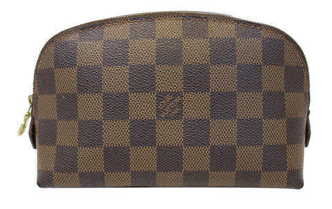 LOUIS VUITTON Damier Ebene Pochette Cosmetic Pouch