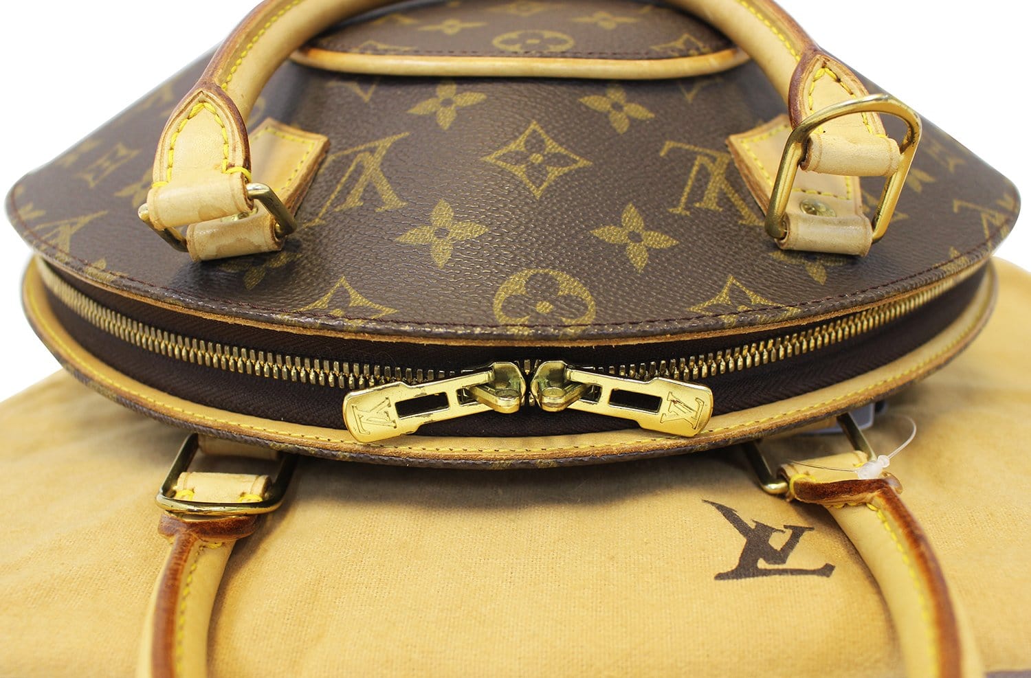 Louis Vuitton Monogram Ellipse PM - Brown Handle Bags, Handbags