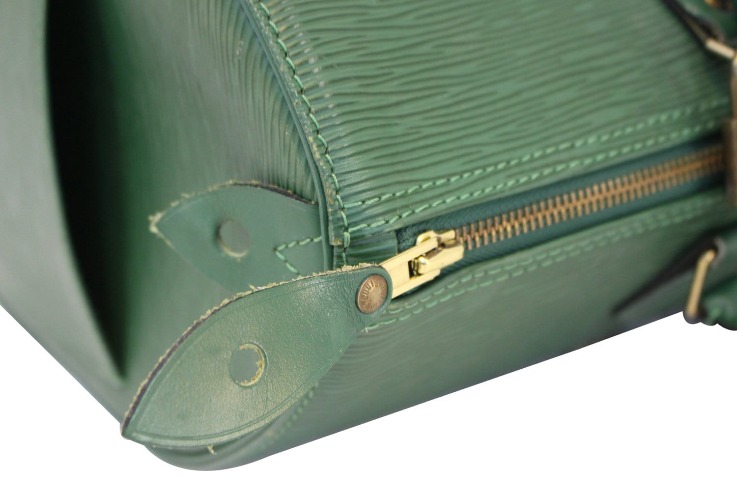 Louis Vuitton Red/Green Epi Leather Limited Editoin Speedy 25 Satchel Bag Louis  Vuitton