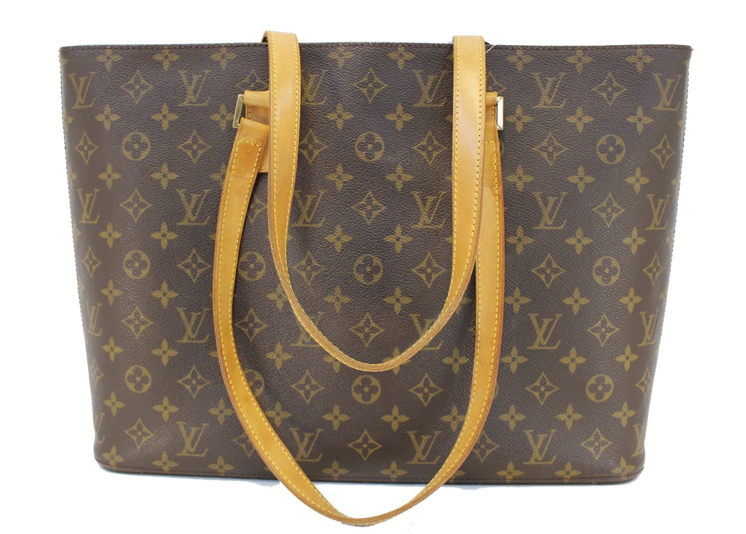 Louis Vuitton Luco Handbag Monogram Canvas Auction