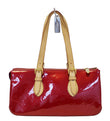 LOUIS VUITTON Monogram Vernis Rosewood Pomme D Amour Shoulder Bag