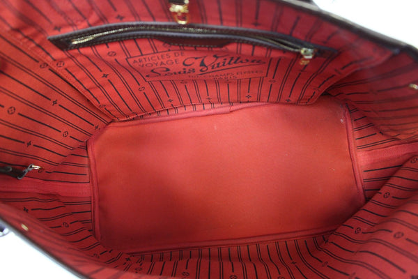 LOUIS VUITTON Damier Ebene Neverfull GM Tote Bag