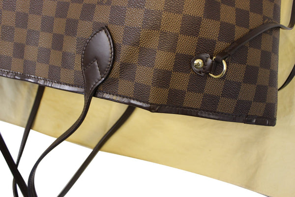 LOUIS VUITTON Damier Ebene Neverfull GM Tote Bag