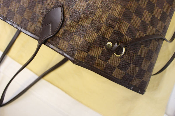 LOUIS VUITTON Damier Ebene Neverfull GM Tote Bag