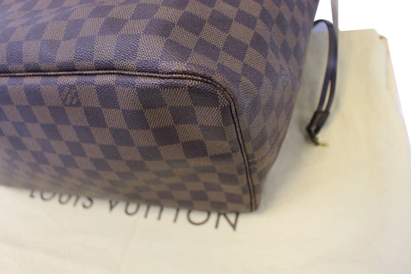 LOUIS VUITTON Damier Ebene Neverfull GM Tote Bag