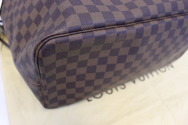 LOUIS VUITTON Damier Ebene Neverfull GM Tote Bag