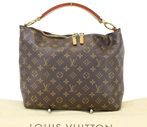 LOUIS VUITTON Monogram Canvas Sully PM Shoulder Bag