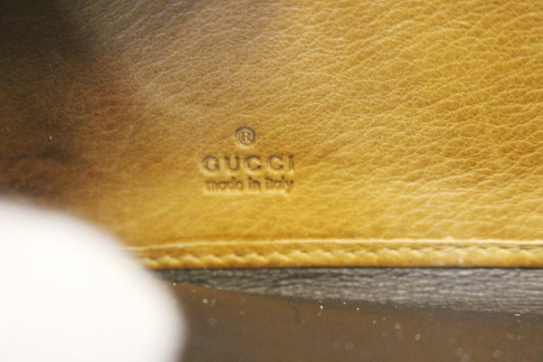 GUCCI GG Canvas Zip Around with Tassels Wallet 261393