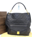 LOUIS VUITTON Black Monogram Empreinte Metis Hobo Bag