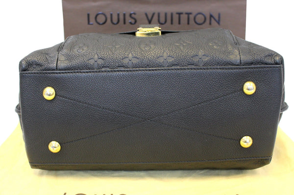 LOUIS VUITTON Black Monogram Empreinte Metis Hobo Bag