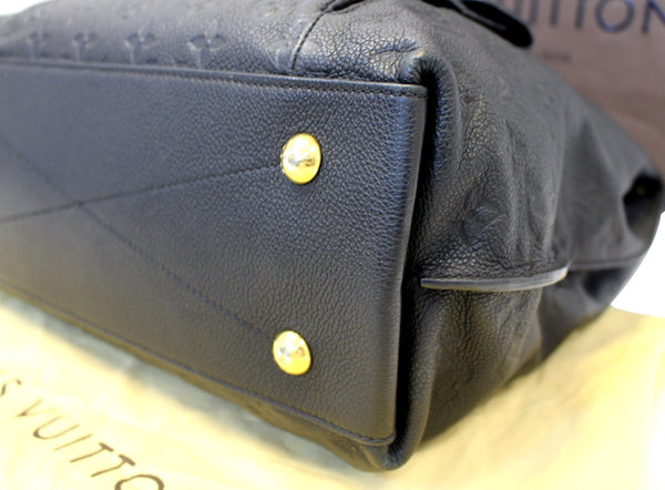 LOUIS VUITTON Black Monogram Empreinte Metis Hobo Bag