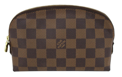 LOUIS VUITTON Damier Ebene Pochette Cosmetic Pouch