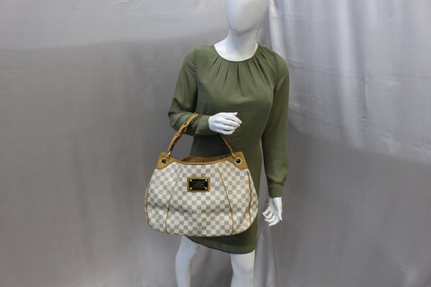 LOUIS VUITTON Galliera PM Damier Azur Shoulder Bag
