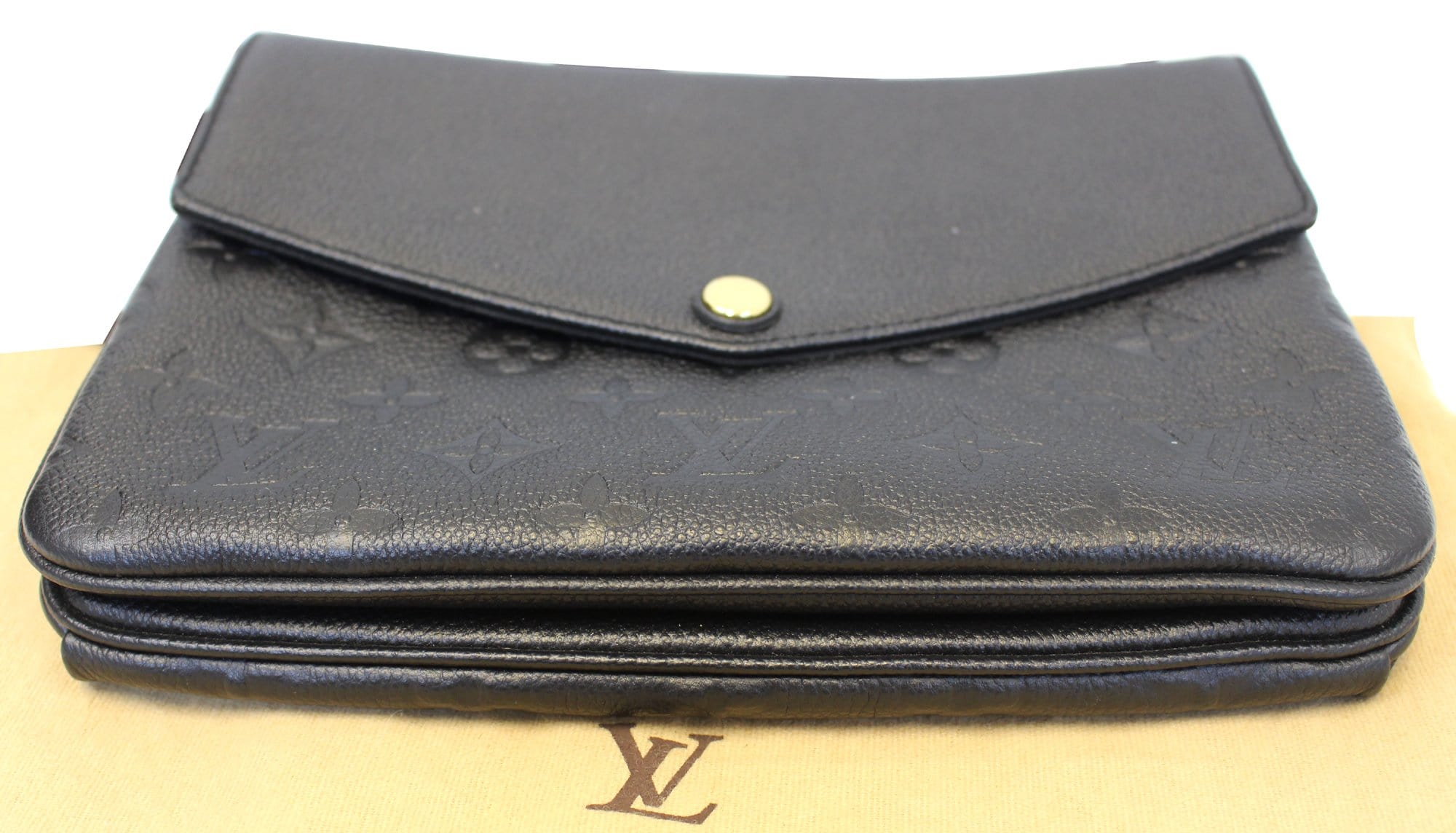 Louis Vuitton Monogram Empreinte Twinset Shoulder Bag (SHF-21462) – LuxeDH