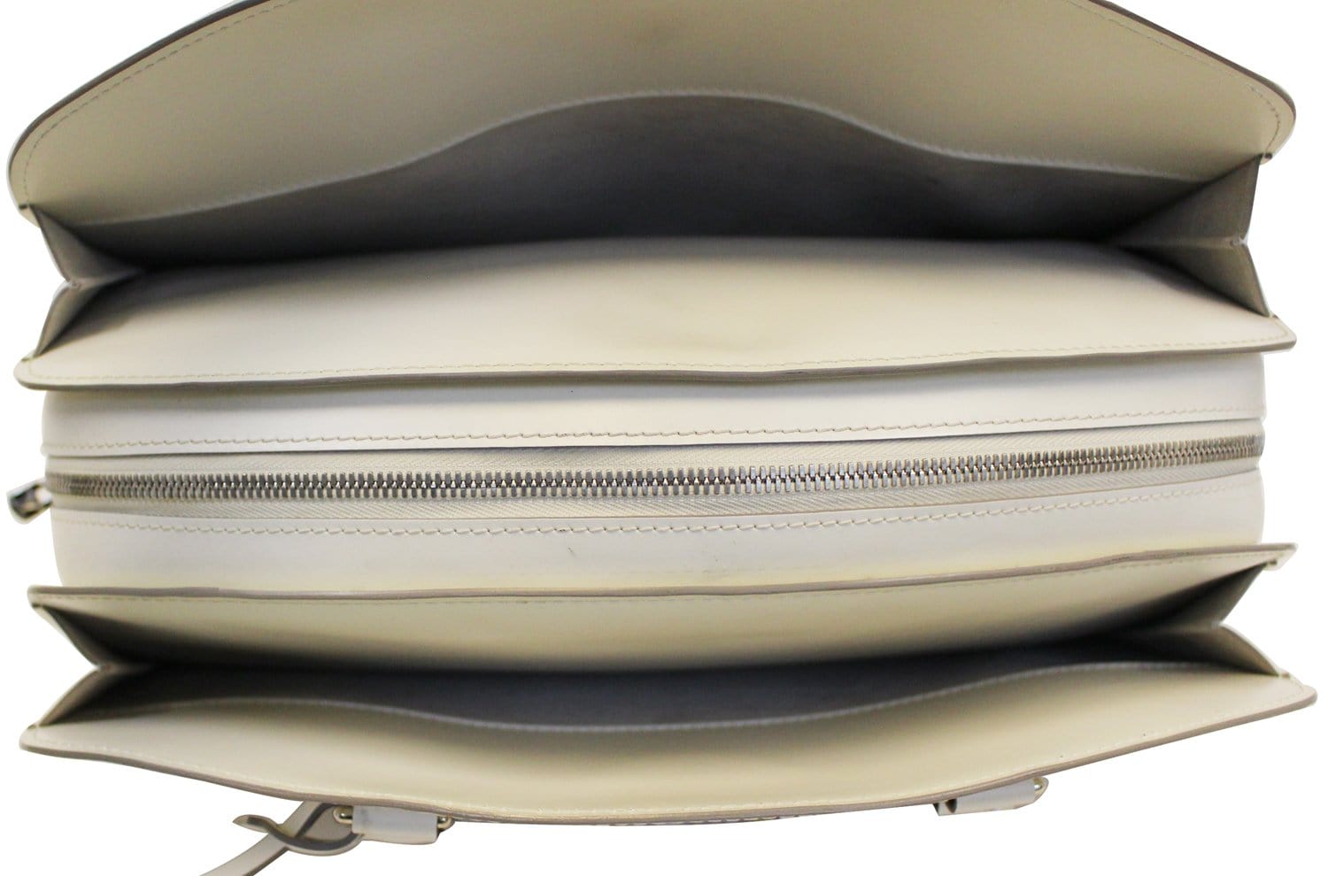 Pont neuf leather handbag Louis Vuitton White in Leather - 30686615