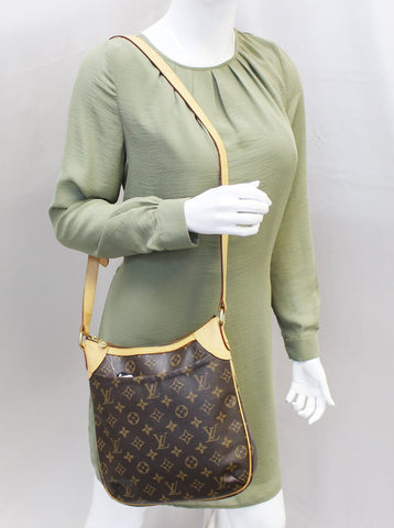 LOUIS VUITTON Monogram Odeon PM Shoulder Bag
