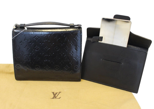 Louis Vuitton Monogram Mini Glace Anouchka PM Wallet for sale