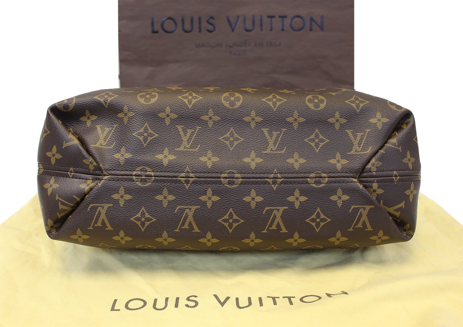 LOUIS VUITTON LV Monogram Canvas Sully MM Shoulder Bag