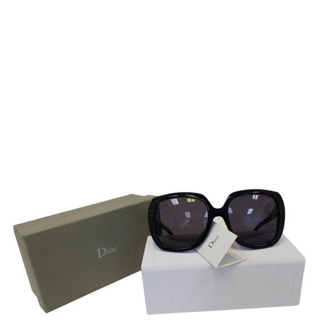 Christian Dior Taffetas1 648Y1 Black Sunglasses